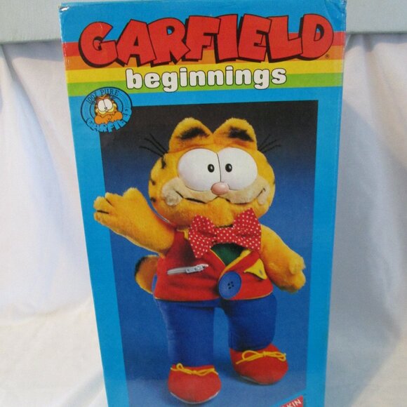 HTF Garfield "Snappy Dresser" Activity Teaching Doll - Picture 5 of 13